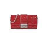 Christian Dior Red Patent Wallet